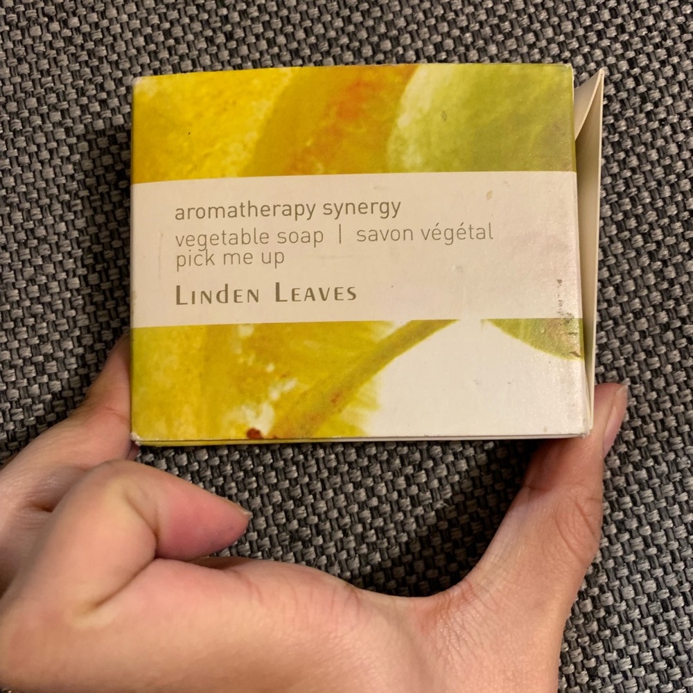 Linden leaves vegetable soap